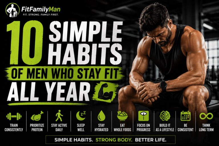 10 Simple Habits of Men Who Stay Fit All Year